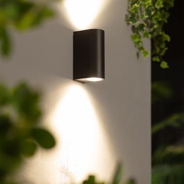 Product van Wandlamp Outdoor Dubbelzijdige Verlichting Gala Zwart