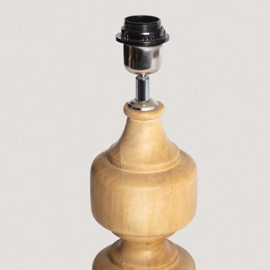 Product of Sansa Wooden Table Lamp Base ILUZZIA 