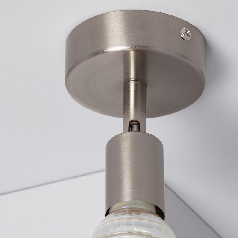 Product of Oasis Adjustable Aluminium 1 Spotlight Ceiling Lamp in Silver