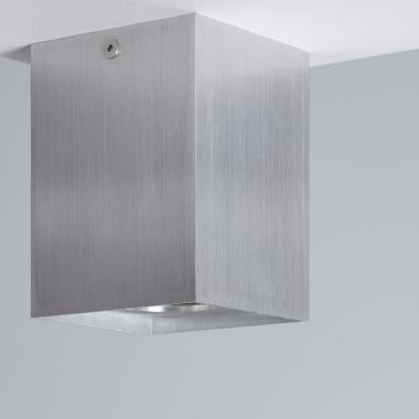 Produit de Plafonnier Aluminium Jaspe Argenté