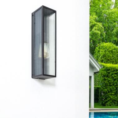 Product of Taiga Outdoor Metal & Glass Wall Lamp 