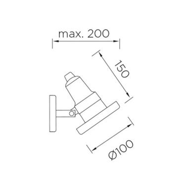 Produkt von Wandleuchte Helio  AISI 316 GU10 35W IP67 LEDS-C4 05-9310-CA-37