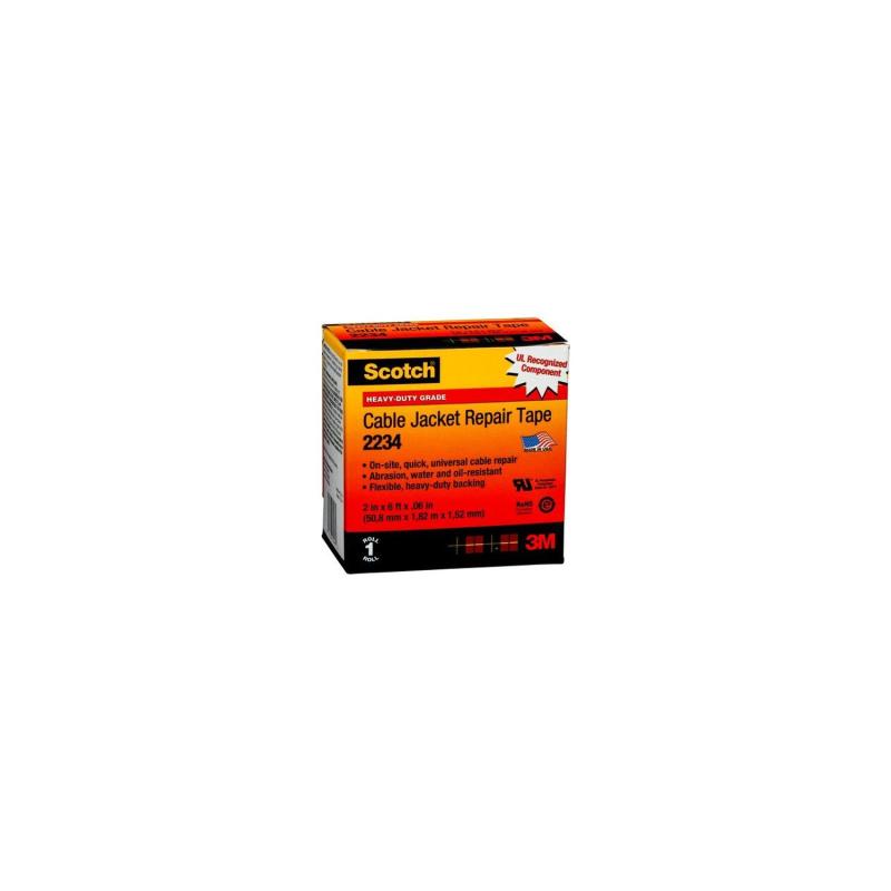 Product van 3M Scotch 2234 reparatie afdekkingstape 400V/mil 50mm x 1.8m 3M CNT-7000006227-N