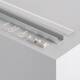 Product van Aluminium profiel Opbouw met doorlopende afdekking voor LED strips tot 16 mm 