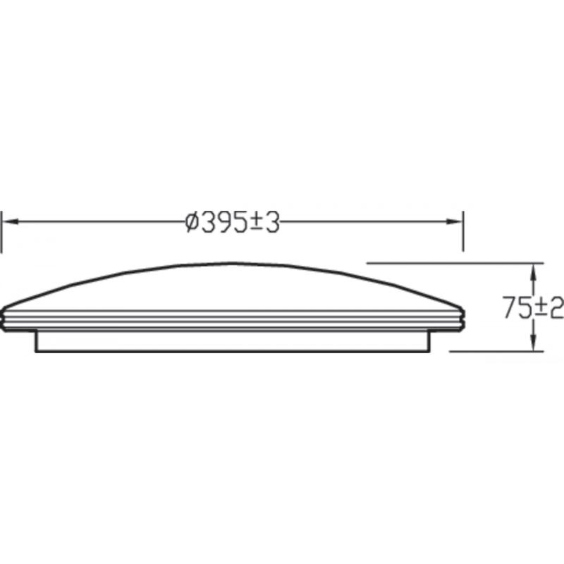 Produkt von LED-Deckenleuchte 23W CCT PHILIPS Toba Slim mit Fernbedienung 