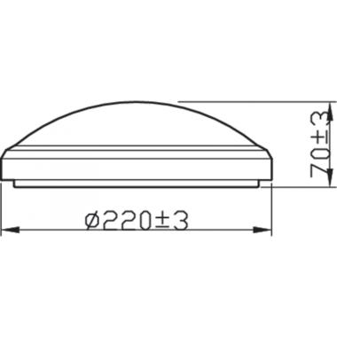 Produkt von LED-Deckenleuchte 6W IP44 PHILIPS Doris