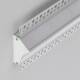 Product of Recessed Aluminium Profile for Plasterboard with Continuous Cover for LED Strip up to 20mm 