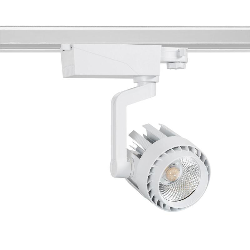 Produit de Spot LED sur Rail Triphasé 30W Dora Blanc