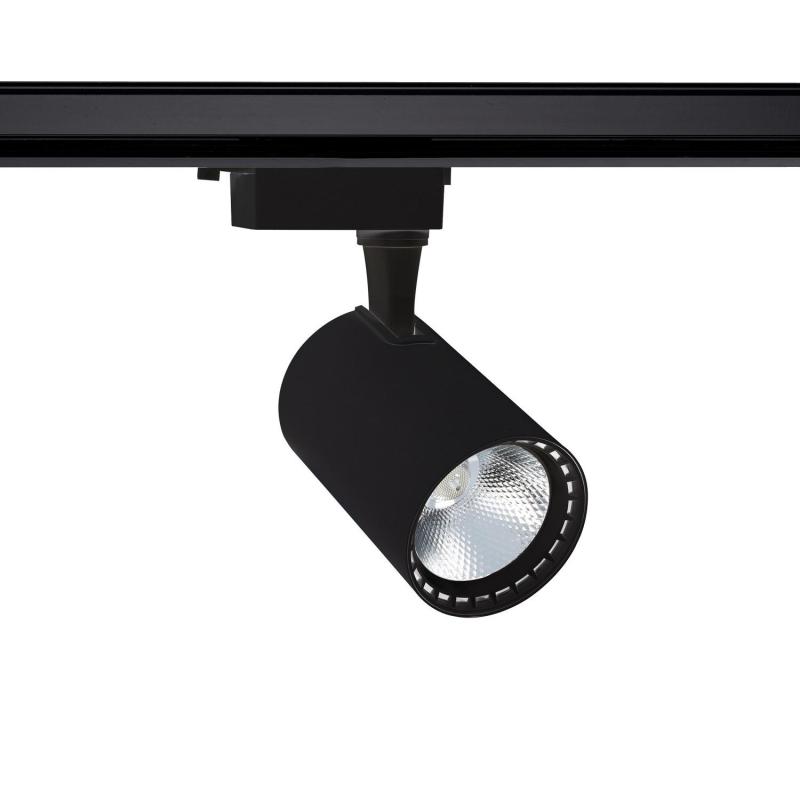 Produit de Spot LED sur Rail Monophasé 30W Bron Noir