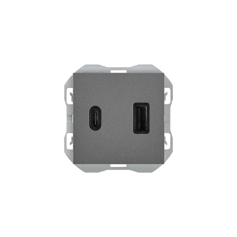 Product van Dual Charger Smartcharge USB + TYPE C SIMON 270  20000296