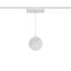 Product van Hanglamp LED Magneet rail  25mm SuperSlim 10W 48V Ø100 mm Wit