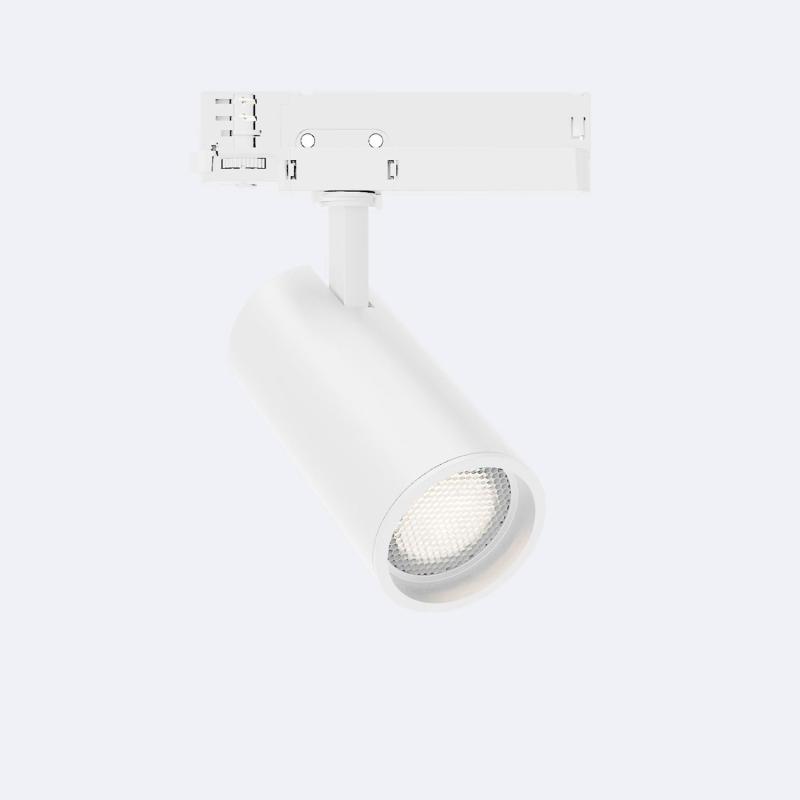 Produit de Spot LED sur Rail Triphasé 20W Fasano Dimmable Anti-éblouissement Blanc