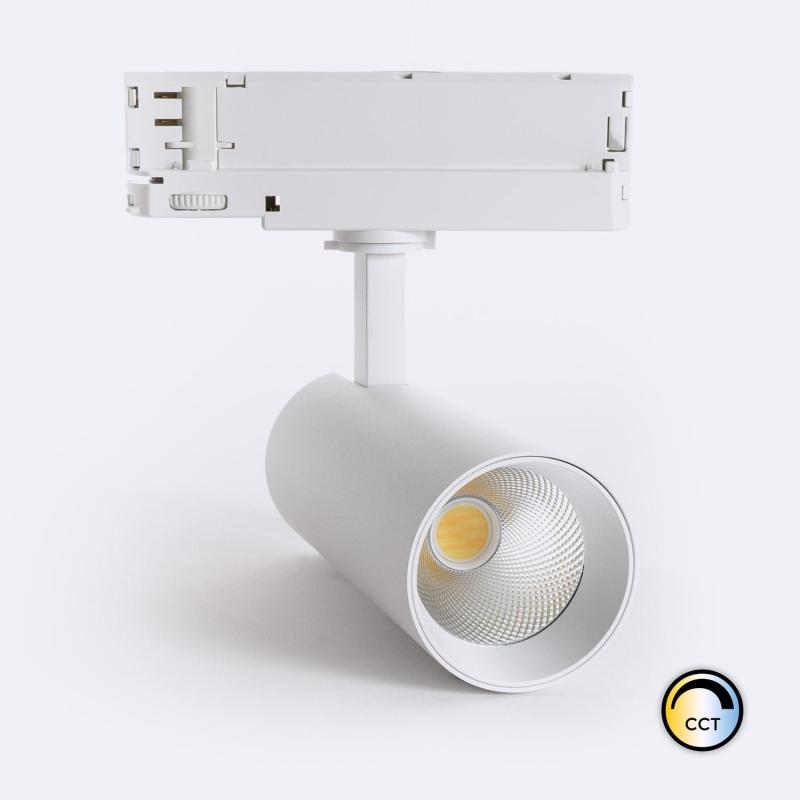 Product van Track Spot LED 3-Fase 20W Carlo CCT Selecteerbaar Wit