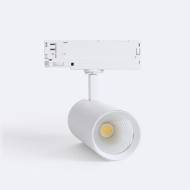 Produit de Spot LED sur Rail Triphasé 30W Carlo Blanc