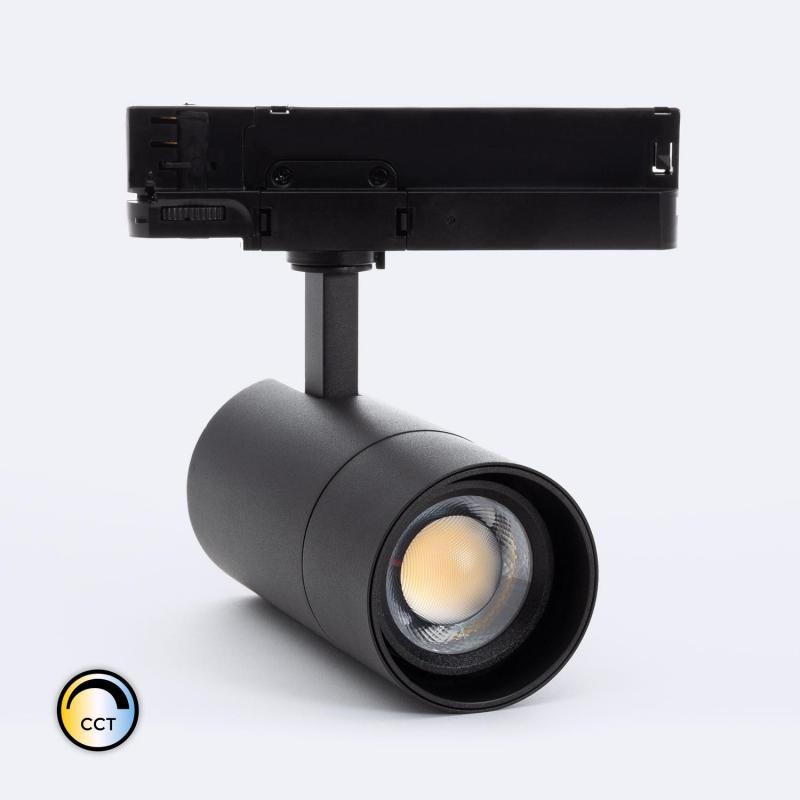 Produit de Spot LED sur Rail Triphasé 20W Wild CCT Multi-Angle 24-60º