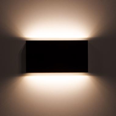 Product of Kaira 10W Outdoor Double Sided Illumination Rectangular Black LED Wall Lamp