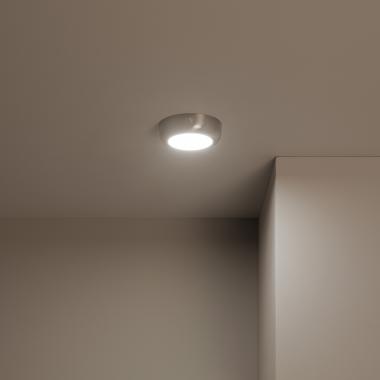 Produkt von LED-Deckenleuchte 6W Rund Metall Ø120mm Design Silver