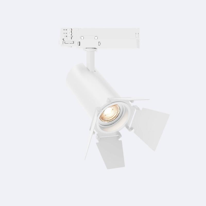 Produit de Spot LED Fasano Cinéma 20W pour Rail Triphasé Dimmable Blanc