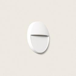 Product Applique da Parete per Esterni LED 3W CCT Selezionabile Superficie Circolare Jade