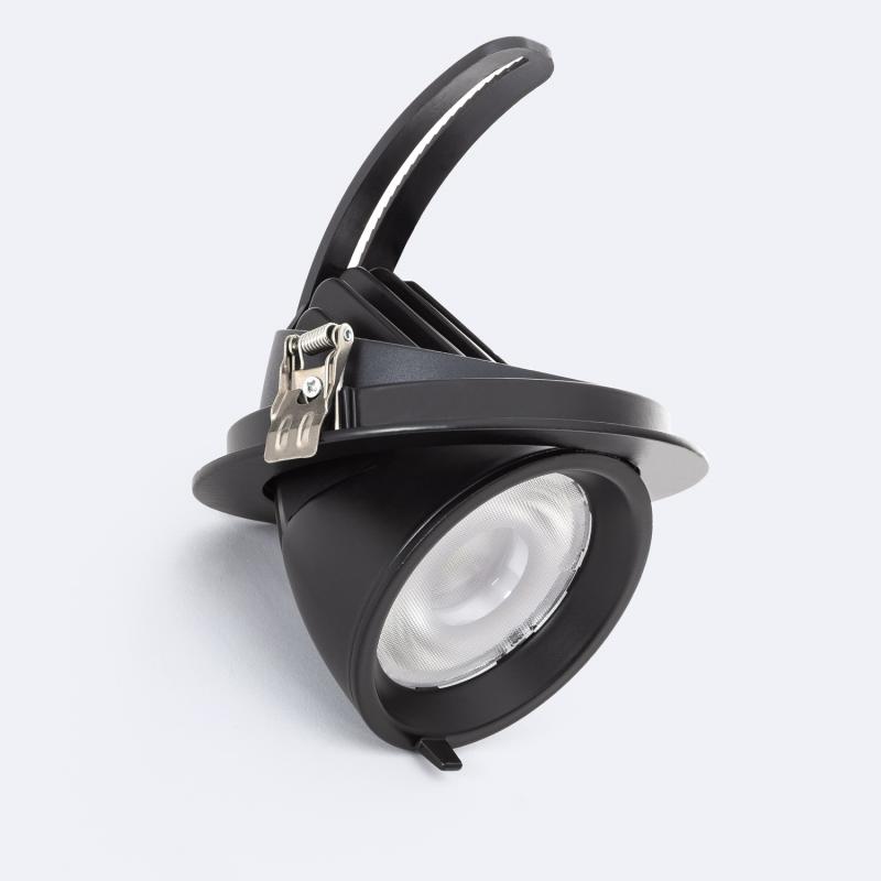 Produkt von LED Downlight Einbaustrahler Schwenkbar Rund 24W OSRAM 120 lm/W Schwarz LIFUD No Flicker