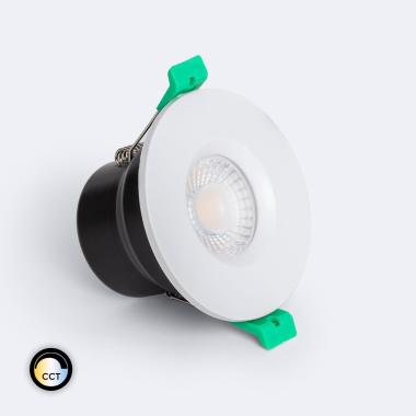 5-8W Round Dimmable Fire Rated IP65 LED Downlight Ø 65 mm Cut-out Solid Design