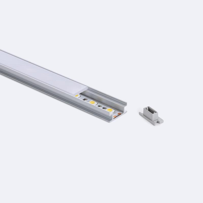 Prodotto da Profilo Alluminio Calpestabile per Pavimento per Striscie LED fino a 10 mm