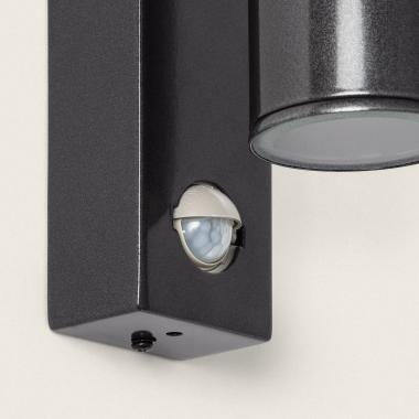 Product van Wandlamp Outdoor RVS met  PIR Sensor Pimlico