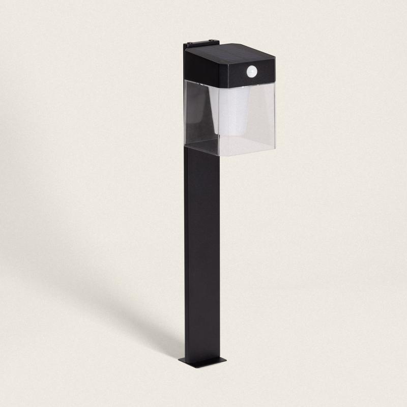 Product of Efren Square 1.5W Aluminium Outdoor Solar LED Bollard with Motion Sensor 46cm