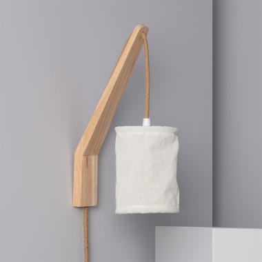 Produit de Lampe Murale Bois et Métal Kanzu