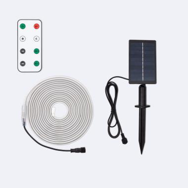 5M 24V DC Outdoor Solar SMD2835 LED Strip 60LED/m 12mm Wide Cut at Every 100cm IP65