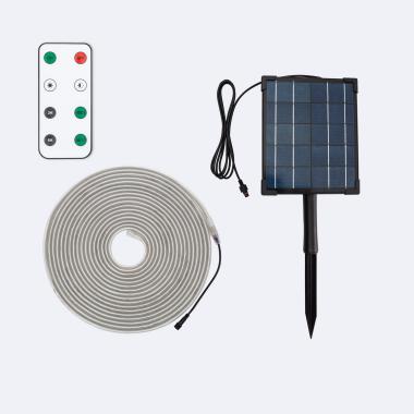 10m 24V DC Outdoor Solar LED Strip SMD2835 60LED/m 12mm Wide Cut at Every 100cm IP65