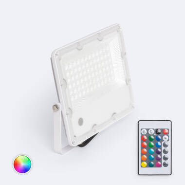 S2 Pro 50W LED Floodlight RGB IP65 with IR Remote