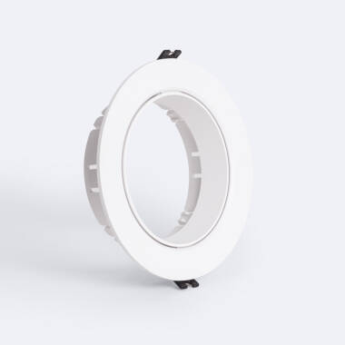 Portafaretto Downlight da Incasso Circolare Orientabile per Lampadina LED GU10 AR111 Foro Ø135 mm