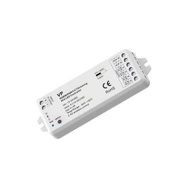 Product Controller Dimmer LED  12/24V DC voor enkelkleurige/ CCT/ RGB/ RGBW LED Strips compatibel met RF Controller