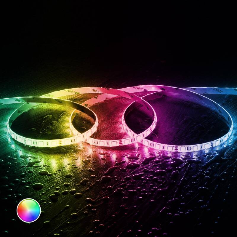 Produkt von LED-Streifen RGB 12V DC SMD Silicone FLEX 60LED/m 5m IP68 Breite 12mm Schnitt alle 5cm