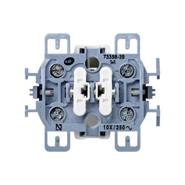 Double Switch Mechanism SIMON 73 Loft 73398