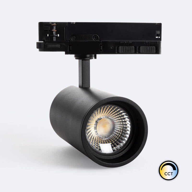 Produit de Spot LED sur Rail Triphasé 40W Marín CCT