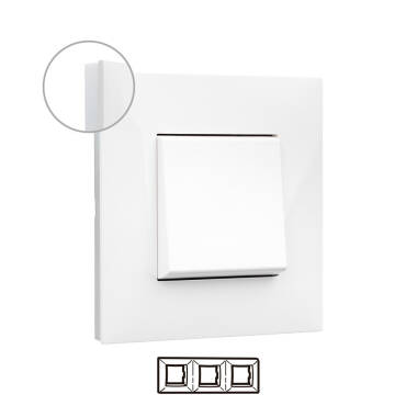 LEGRAND Valena Next 741003 White 3 Element Embellishing Plate