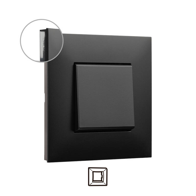 Product van Sier Frame 1 Element Dark LEGRAND Valena Next 741051 