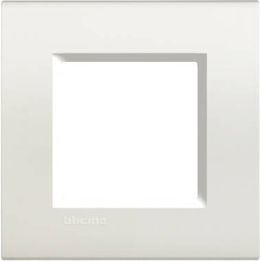 Cornice Quadrata 2 Moduli BTicino Living Light LNA4802BI