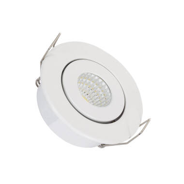 Oczko Downlight LED COB Nastawne Okrągłe Białe Średnica Wycięcia Ø 44 mm