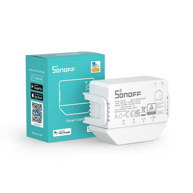 Interrupteur WiFi Compatible avec Interrupteur Conventionnel SONOFF Mini R3 16A