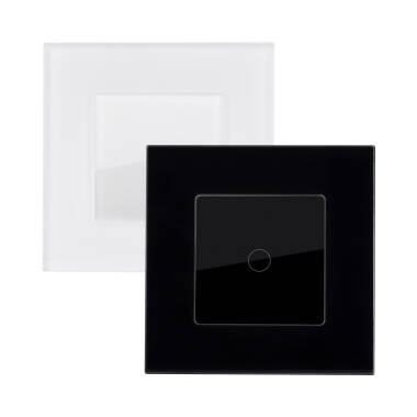 Va-et-Vient Tactile Simple avec Plaque Crystal Modern