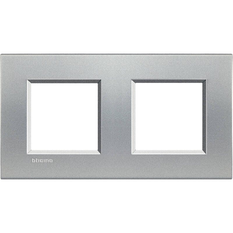 Produkt von Blende Eckig 2x2 Module BTicino Living Light LNA4802M2BI