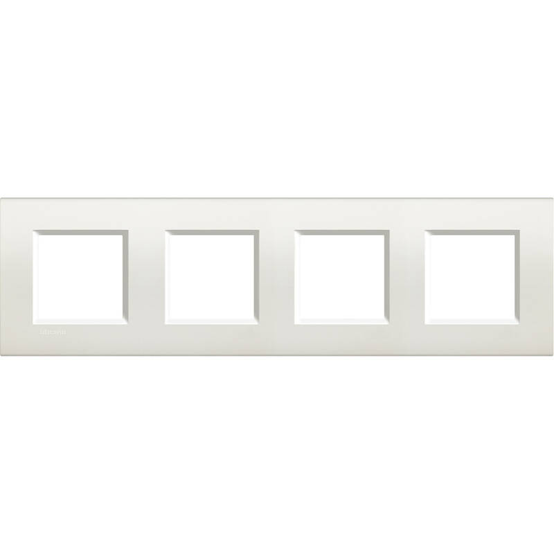 Product of BTicino Living Light 4x2 Modules Square Plate LNA4802M4BI