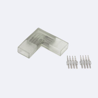 Product Hoek Connector voor RGB LED Strip 220V AC SMD IP65