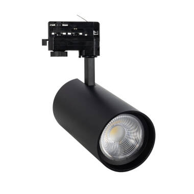 3-Circuit Track LED Spotlight 40W d'Angelo CCT Black PHILIPS Xitanium 15-36º Frost