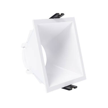 Obudowa Downlight Kwadratowa Niski UGR do Żarówki LED GU10 / GU5.3 Wymiary 85x85mm