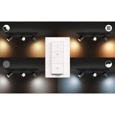 Product van Plafondlamp Philips LED CCT Runner 3 spots 