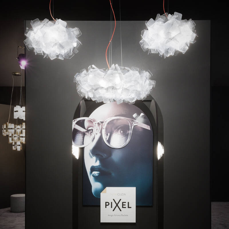 Produkt von Hängeleuchte SLAMP Clizia Suspension Pixel